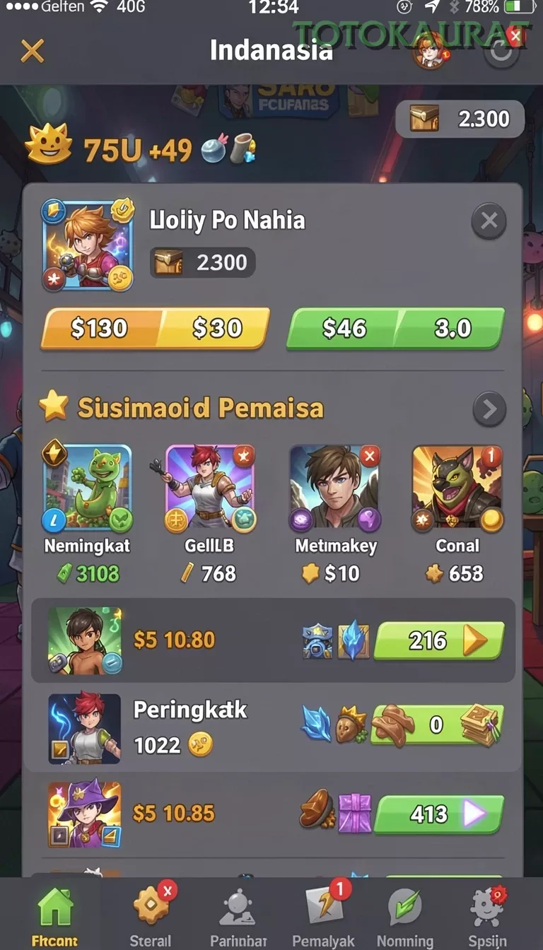 Pratinjau antarmuka totokaurat — aplikasi APK resmi Android v2.5.6