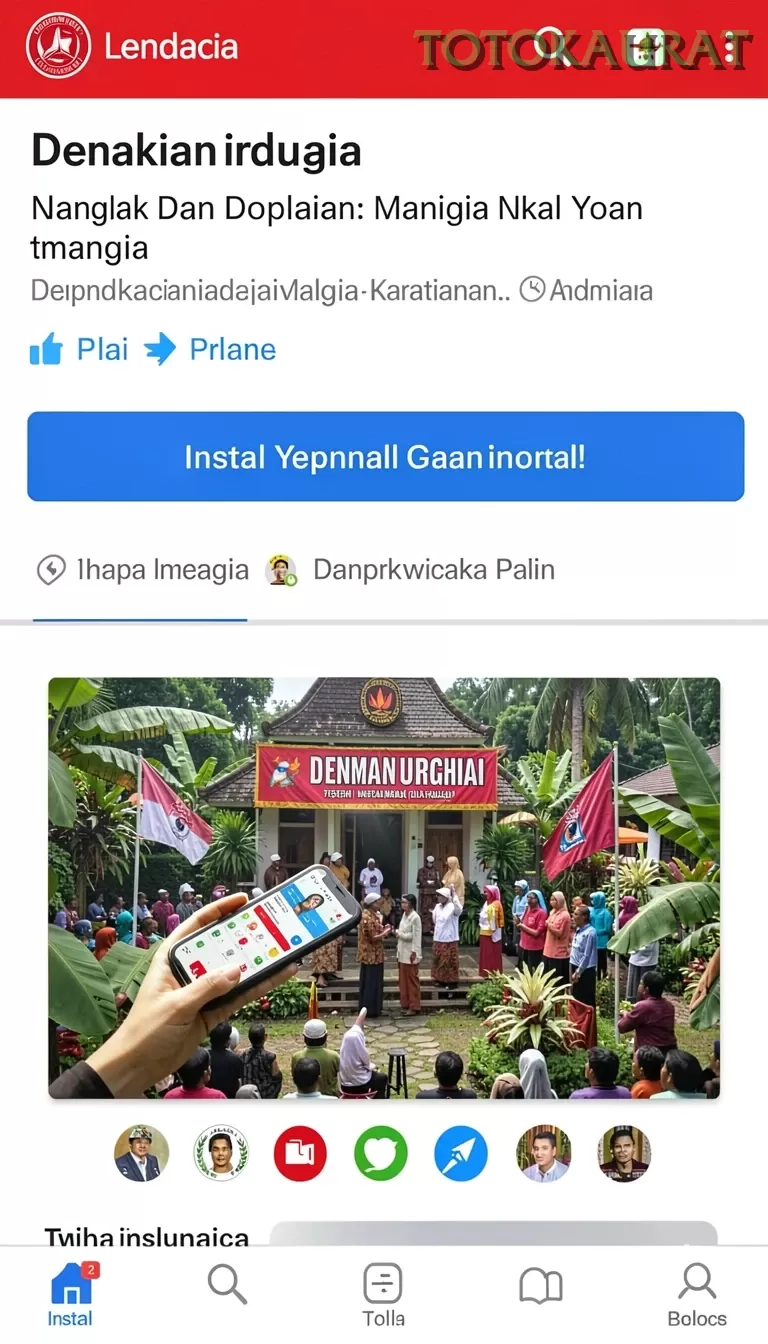 Galeri pratinjau visual totokaurat build APK resmi terbaru